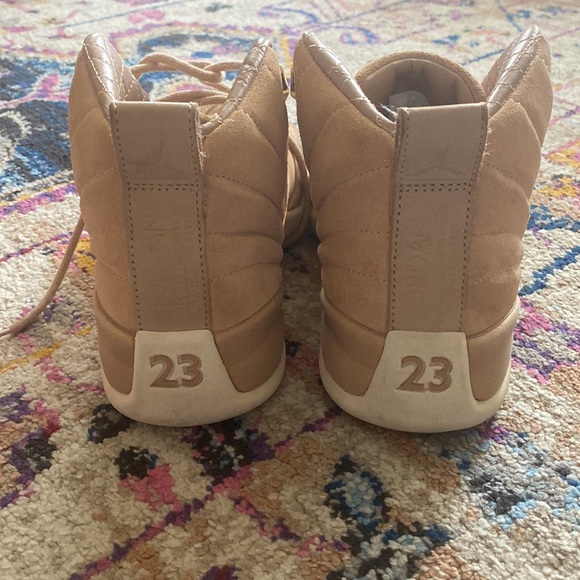 Nike Jumpman Air Jordan 12 Retro Tan Size 6 - Picture 6 of 10